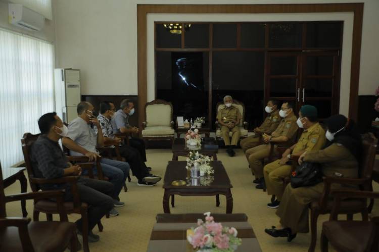 Bupati Asahan Terima Audensi BKM Mushola Haqqul