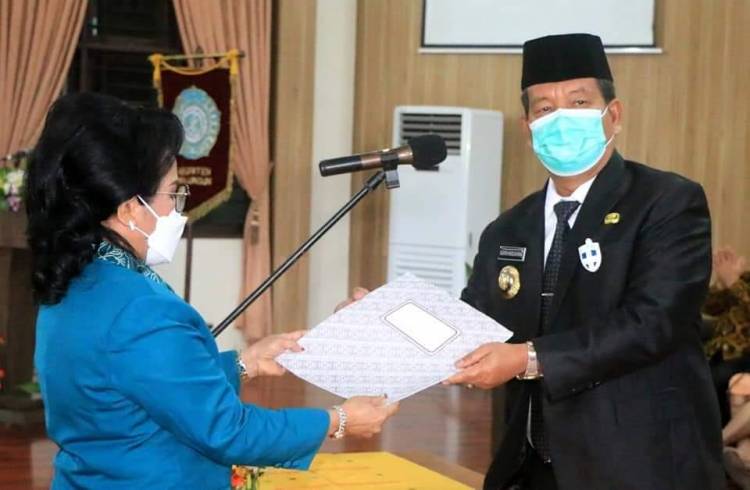 Bupati Simalungun Kukuhkan Ketua TP PKK Sekaligus Penetapan dan Pelantikan Pengurus TP PKK