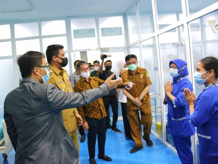 Wali Kota Medan Apresiasi Penambahan Ruang Isolasi dan ICU Khusus Covid-19 RSU Royal Prima Marelan
