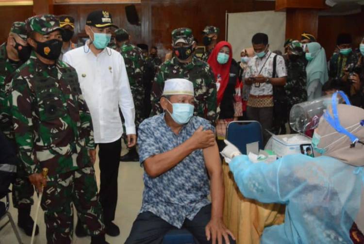 Pangdam I/BB : Yakinkan Vaksinasi Massal dan Penerapan PPKM Kota Dumai Maksimal
