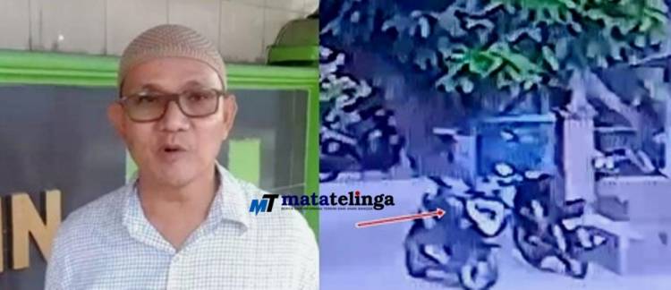 Maling Sepeda Motor Kembali Beraksi Diareal Masjid