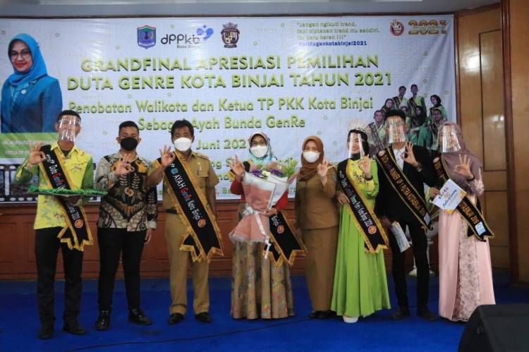 Grand Final Pemilihan Duta Genre Kota Binjai Tahun 2021
