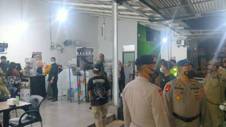 Tekan Penyebaran Covid-19, Brimob Polda Sumut Gencarkan Ops Yustisi dan PPKM