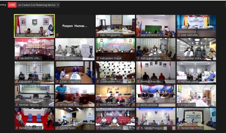 Pulihkan Ekonomi Nasional, Kemendagri Minta Pemda Percepat Realisasi APBD TA. 2021*