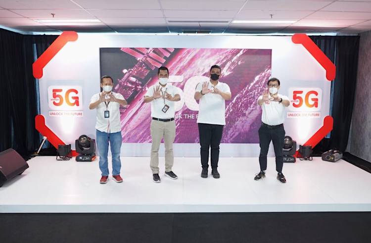 Wali Kota Medan Launching Layanan 5 G Di Kota Medan