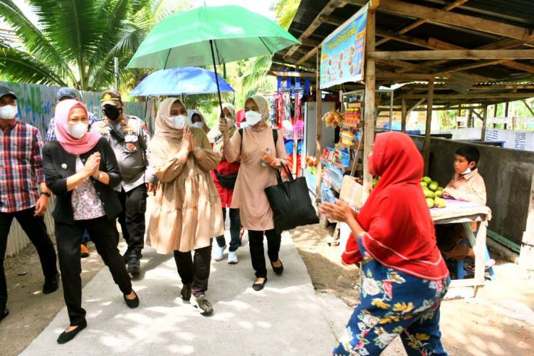 Kunjungi Tempat Wisata Aek Sijornih, Nawal Lubis Pastikan Protokol Kesehatan Diterapkan