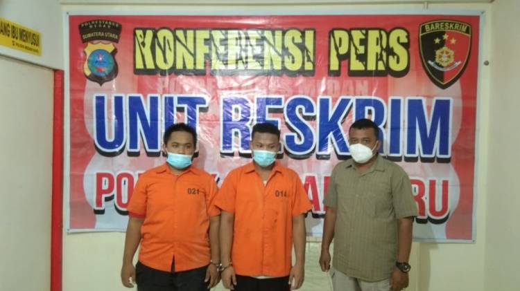 Tekab Polsek Medan Baru Ringkus Dua Orang Remaja Pengguna Narkotika Jenis Sabu