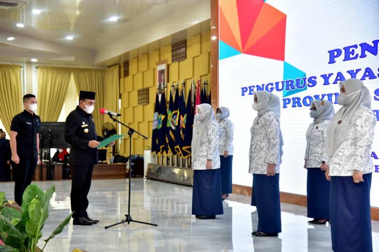 Edy Rahmayadi Kukuhkan Pengurus  YKI Sumut Periode 2021-2025