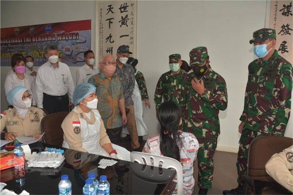 Pangdam I/BB Kebut Vaksinasi Massal Covid-19