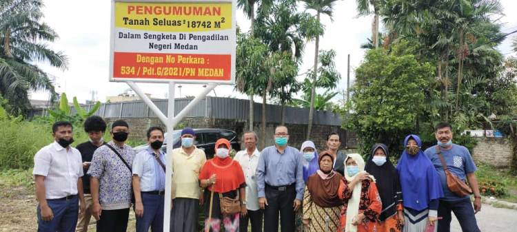 Perjuangan 14 Orang Tua Renta,  Gugat PTPN IV Tuntut Ganti Rugi 14 M
