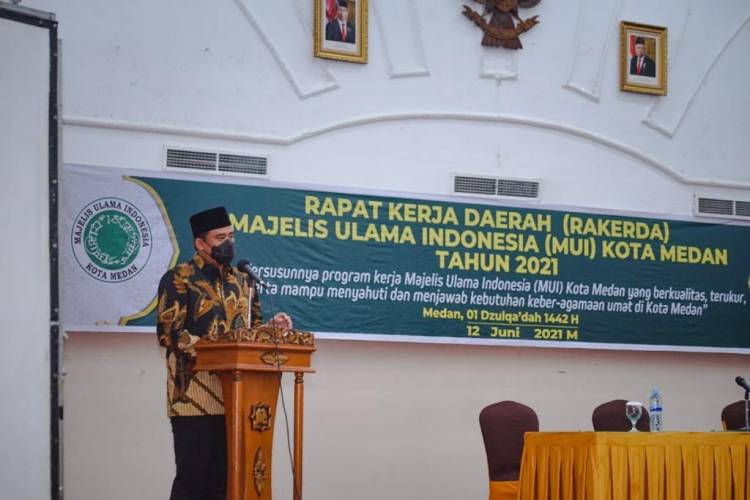 Wali Kota Medan Rakerda MUI Hasilkan Program Kerja yang dapat mewujudkan Program Prioritas Kota Medan
