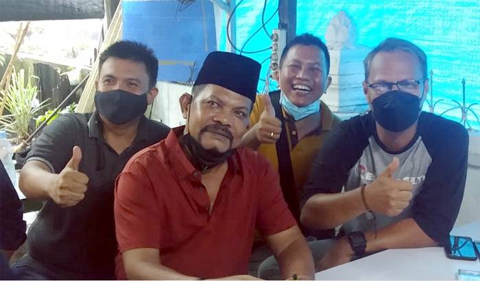 Rahudman Harahap 'Ngopi' Di Warkop Jurnalis