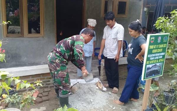Rumahnya Direhab, Saminah: Seperti Disulap, Terima Kasih TNI