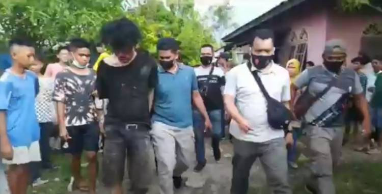 Curi Perhiasan dan Kotak Amal, Pemuda Pengangguran di Medan Diamuk Warga lalu Diikat