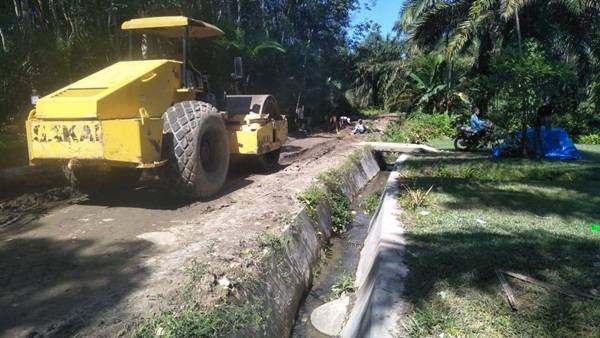 Progres Pengerjaan 4 Unit Jembatan TMMD 111 Kodim 0204/DS Tembus 50 Persen