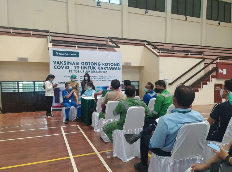 PT. TPL Lakukan Vaksinasi Gotong Royong