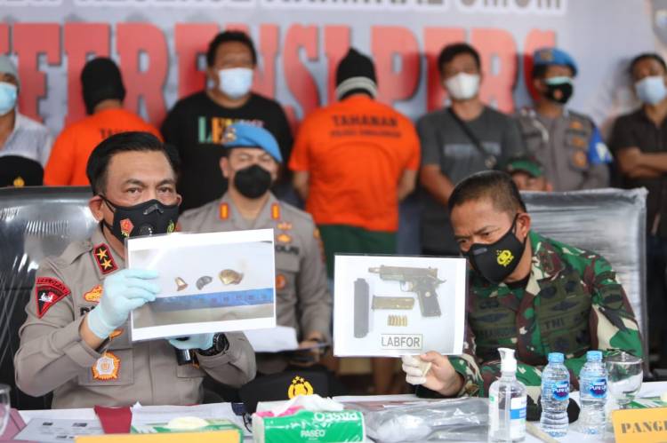 Kapolda Sumut Pimpin Press Rilis Kasus Penembakan Wartawan