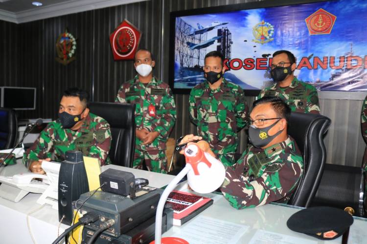 Komandan Guskamla Koarmada I Kunjungi Pos Sektor Kosekhanudnas III Di Polonia Medan