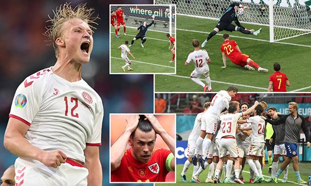 &ldquo;Tim Dinamit&rdquo; Denmark empat gol tanpa balas. Kapten Wales