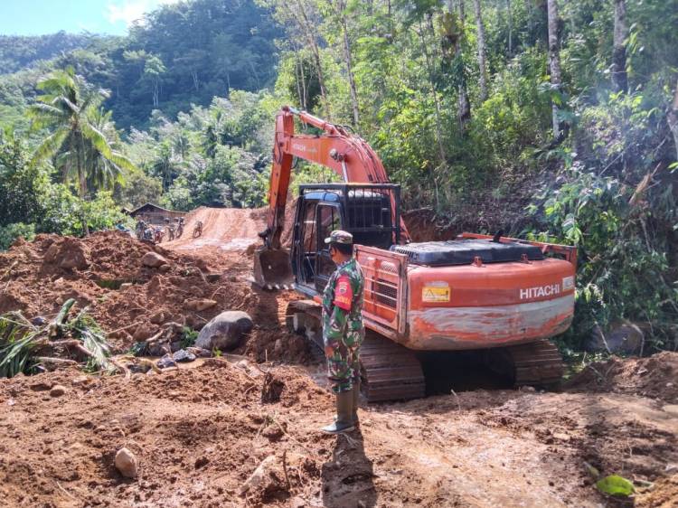 Kapendam I/BB : TMMD Ke-111 Kodim 0212/TS Akselerasikan Pembangunan Dipelosok Desa