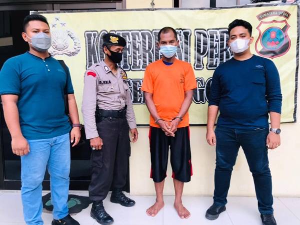 Kepergok Polisi Buang Sabu, Warga Sei Semayang Ini Berakhir di Penjara