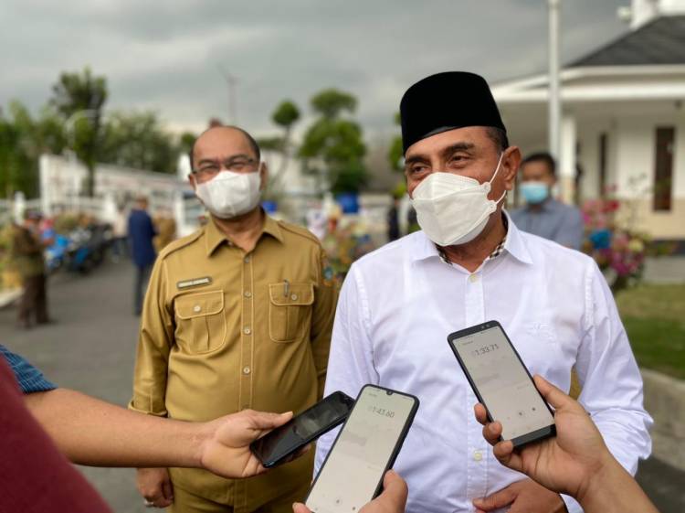 PKM kembali Diperpanjang  Edy Rahmayadi Minta Kepala Daerah  Aktifkan Posko Sampai ke Dusun
