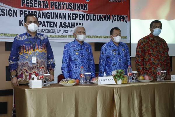 Bupati Asahan Buka Pertemuan Penyusunan Grand Design Pembangunan Kependudukan