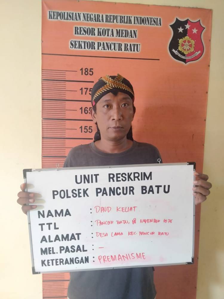 Delapan Preman Digulung Polisi