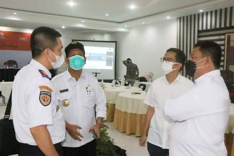 Bupati Simalungun Gelar Rapat Koordinasi Perkembangan Isu dan Tindak Lanjut Pembangunan DKPN Danau Toba dengan Kemenko Marvest