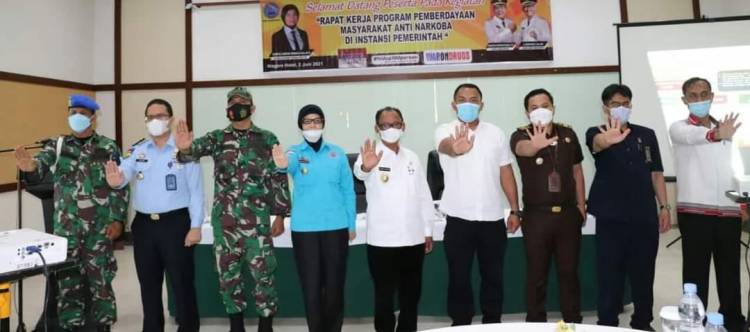Wakil Bupati Simalungun, Narkoba Musuh Kita Semua