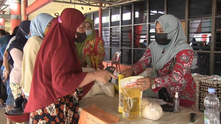 Bantu Ringankan Beban Masyarakat di Masa Pandemi, Pemko Medan Buka Pasar Murah