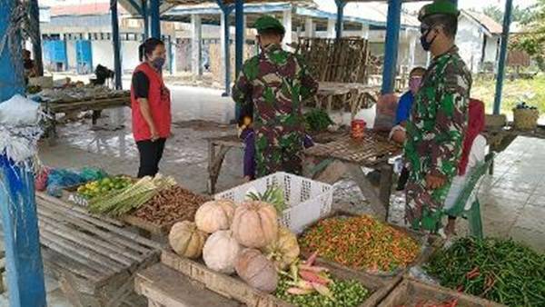 TMMD Tingkatkan Omset Pedagang Pekan Bangun Purba