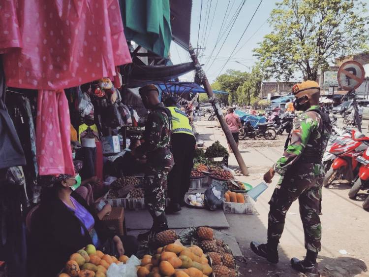 Yonarmed 2/105 Trk/KS Terus Mendukung Kegiatan Operasi Yustisi
