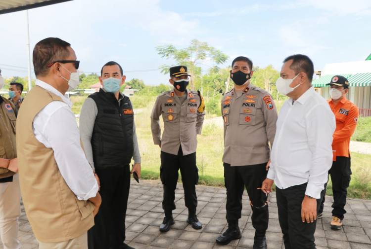 Forkopimda Cek Kesiapan Tempat Isolasi di Universitas Trunojoyo Madura