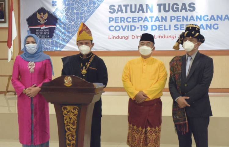Data BLC : Deli Serdang Berubah Dari Zona Merah Jadi Zona Orange