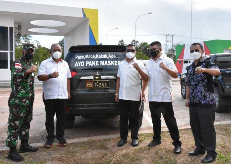 Korem 174 Merauke Siap Sukseskan PON XX Tahun 2021 dan Pelopori Pencegahan Covid-19