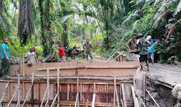 Semangat Gotong Royong TMMD ke-111 Kodim 0204/DS Harus Terus Dipelihara