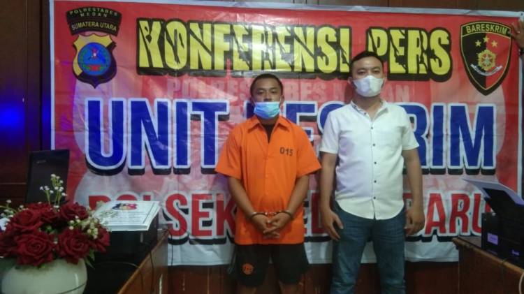 Kantongi "Kayu" Pria Berinisial "Z" Warga Tembung Ditangkap Petugas