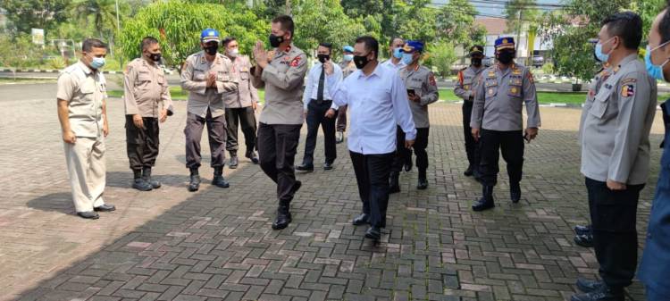 Kunker Kasetukpa Polri ke Pusdik Intel Dalam Rangka Supervisi Pendidik SIP TA 2021