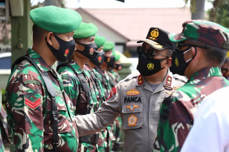 Kapoldasu dan Pangdam I/BB Ucapkan Terima Kasih PSU Labuhanbatu Kondusif