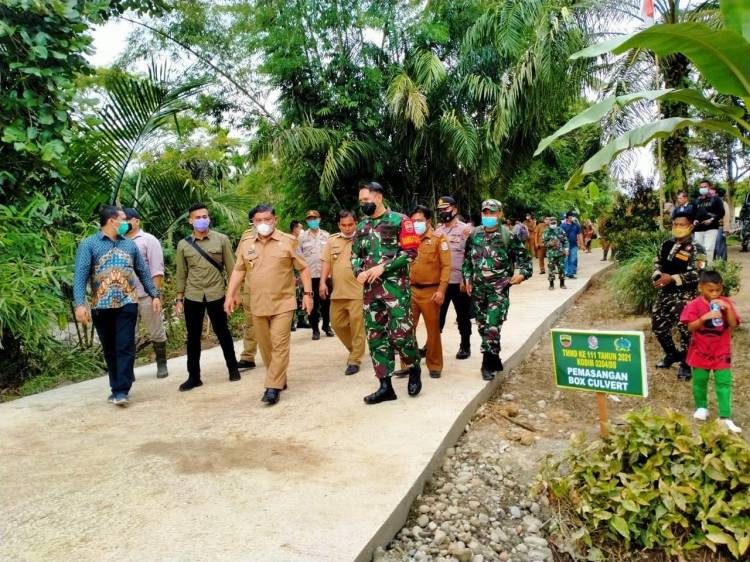 Bupati DS Ajak Semua Pihak Dukung TMMD ke-111 Kodim 0204/DS