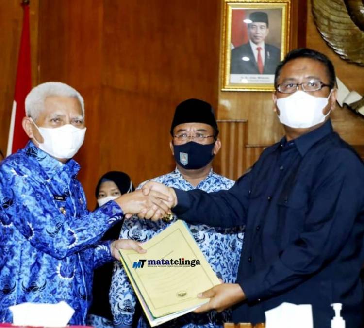 Penjelasan Terhadap Ranperda Tentang RPJMD Tahun 2021-2026 Disampaikan Bupati Asahan