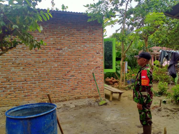 Pawas TMMD Kodim 0204/DS Cek Kualitas Rehab RTLH