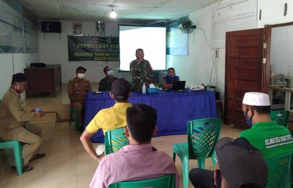 Genjot Income Petani, Satgas TMMD Kodim 0204/DS Gelar Penyuluhan Pertanian