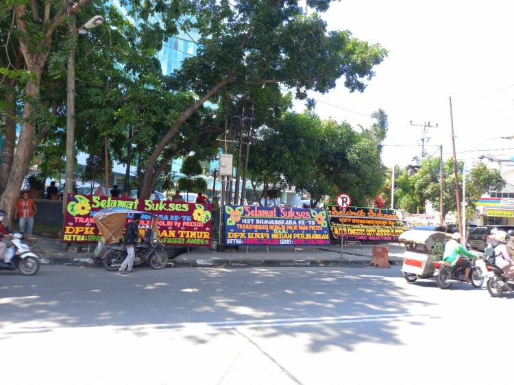 Polsek Medan Timur 'Kebanjiran' Jelang  HUT Bhayangkara
