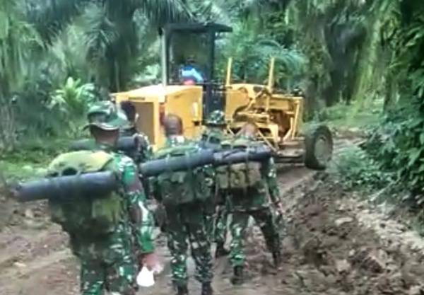 TMMD ke-111 Kodim 0204/DS Tingkatkan Semangat Warga