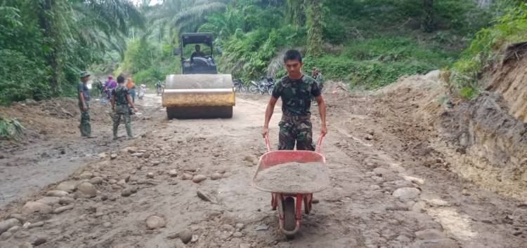 TMMD Kodim 0204/DS Bukti Tingginya Semangat Gotong Royong TNI dan Warga