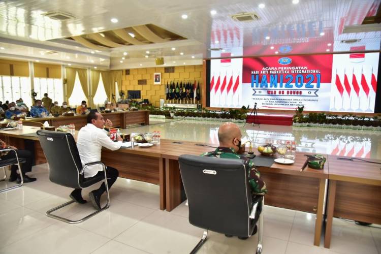 Pernah Kerahkan Tank Tutup &lsquo;Kampung Kubur&rsquo;, Edy Rahmayadi Ajak Semua Pihak Peduli Cegah Narkoba