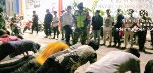 Gelar Operasi Yustisi Malam Ini, Babinsa Koramil 01/Bengkalis : Langsung di Tes Swab Antigen dengan Hasil Negatif