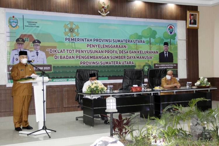 BPSDM Sumut Gelar TOT untuk Widyaiswara, Siapkan Modul Penyusunan Profil Desa dan Kelurahan di 2022